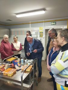 Visite surprise à l’atelier culinaire !