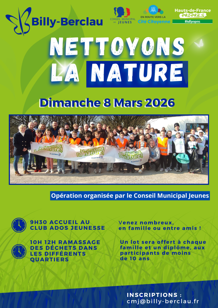Opération « Nettoyons la nature »