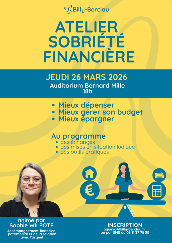 Atelier sobriété financière