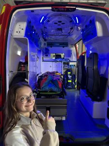 Visite de la caserne des pompiers