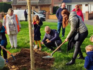 Plantation de l&rsquo;arbre des naissances