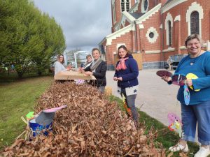 La chasse aux œufs de Pâques
