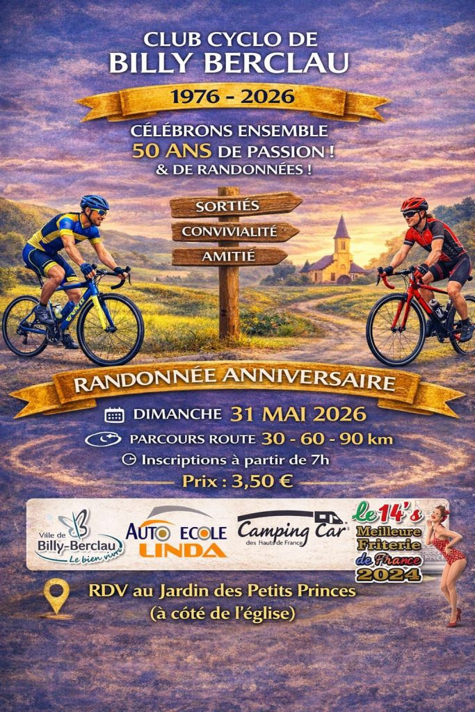 Brevet cyclo des 50 ans