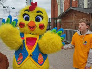 La chasse aux œufs de Pâques