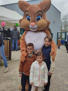 La chasse aux œufs de Pâques