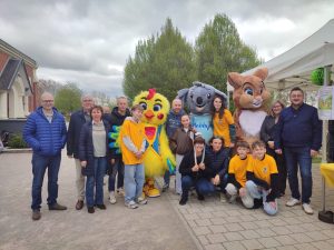 La chasse aux œufs de Pâques