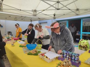 La chasse aux œufs de Pâques