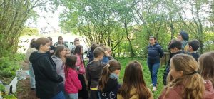 Restauration de la mare du site Chico Mendes