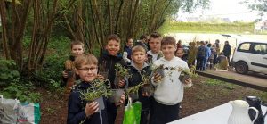 Restauration de la mare du site Chico Mendes