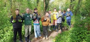 Restauration de la mare du site Chico Mendes