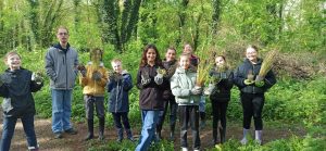 Restauration de la mare du site Chico Mendes