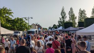Succès pour le marché semi-nocturne