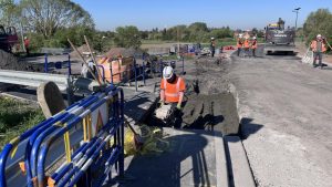 Travaux Pont de Bauvin