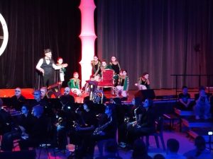 Le spectacle des enfants des écoles primaires