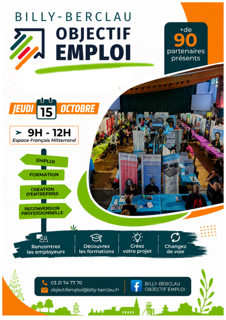 Billy-Berclau objectif emploi