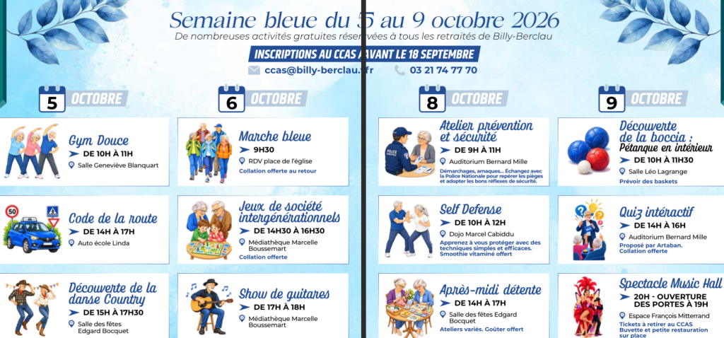 La semaine bleue