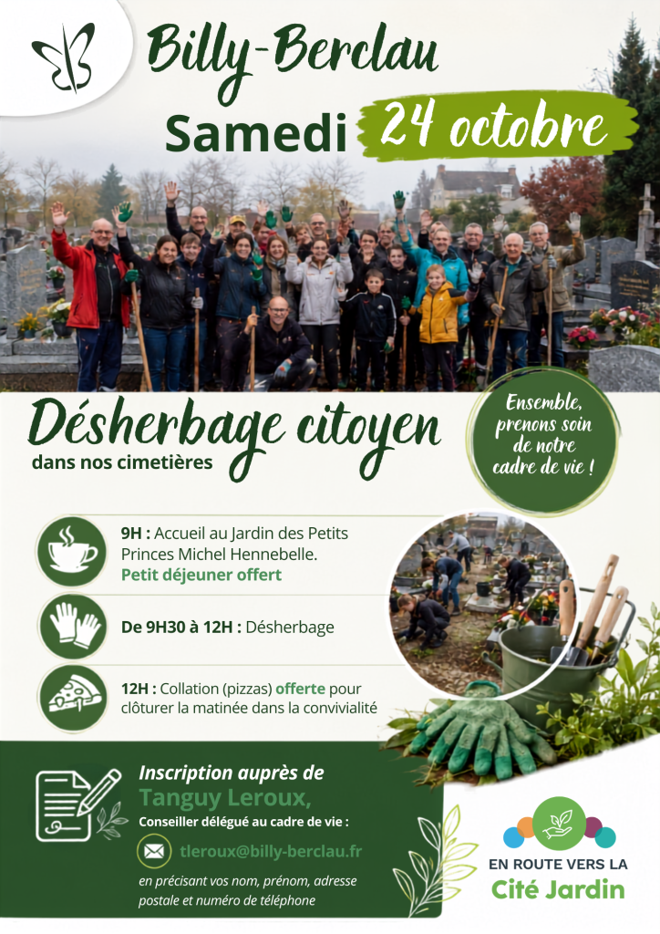 Désherbage citoyen des cimetières