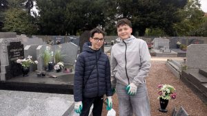 Nettoyage solidaire des sépultures