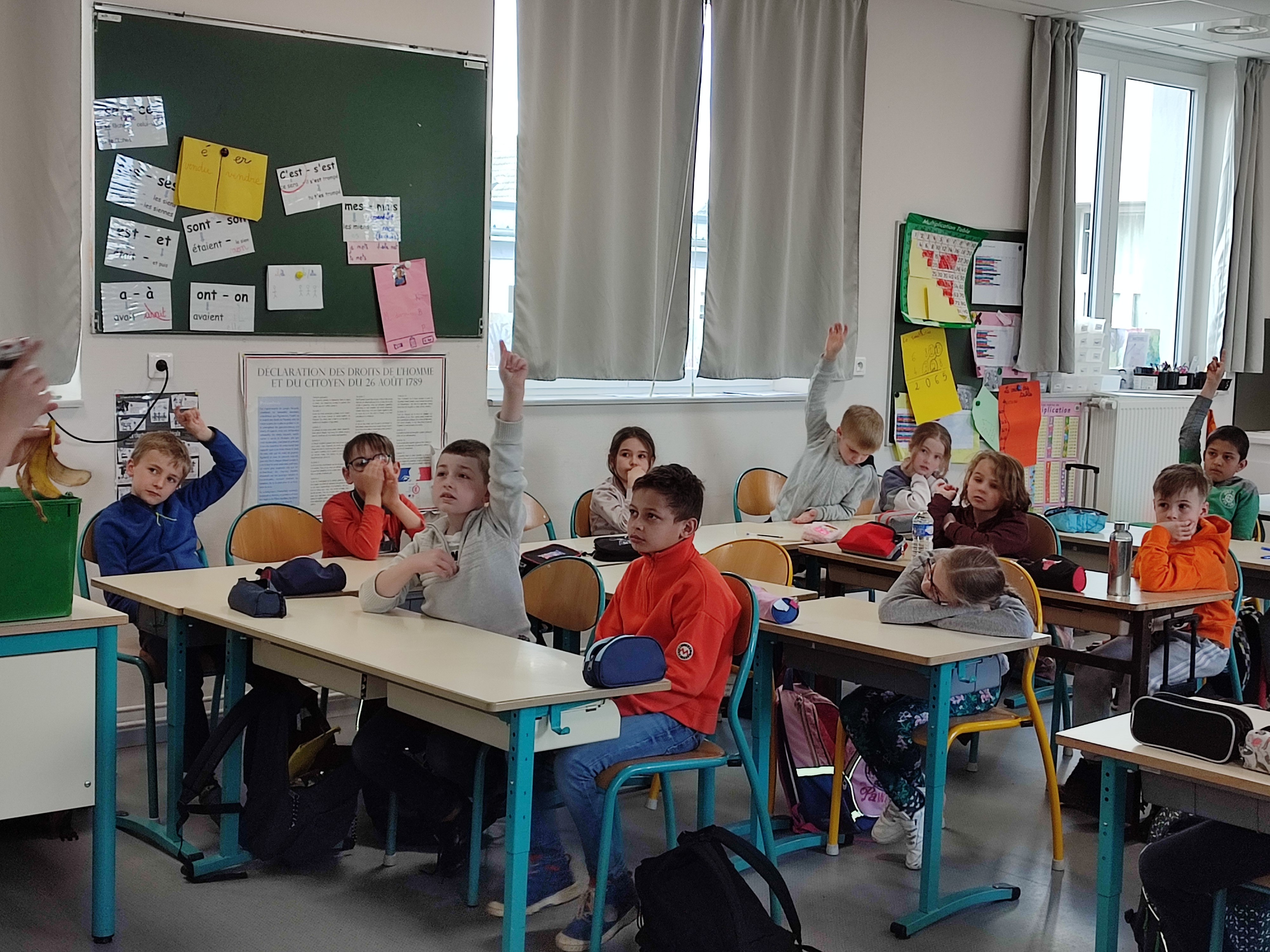 Le COMPOSTAGE à L’ ECOLE Jérémy POTEAU