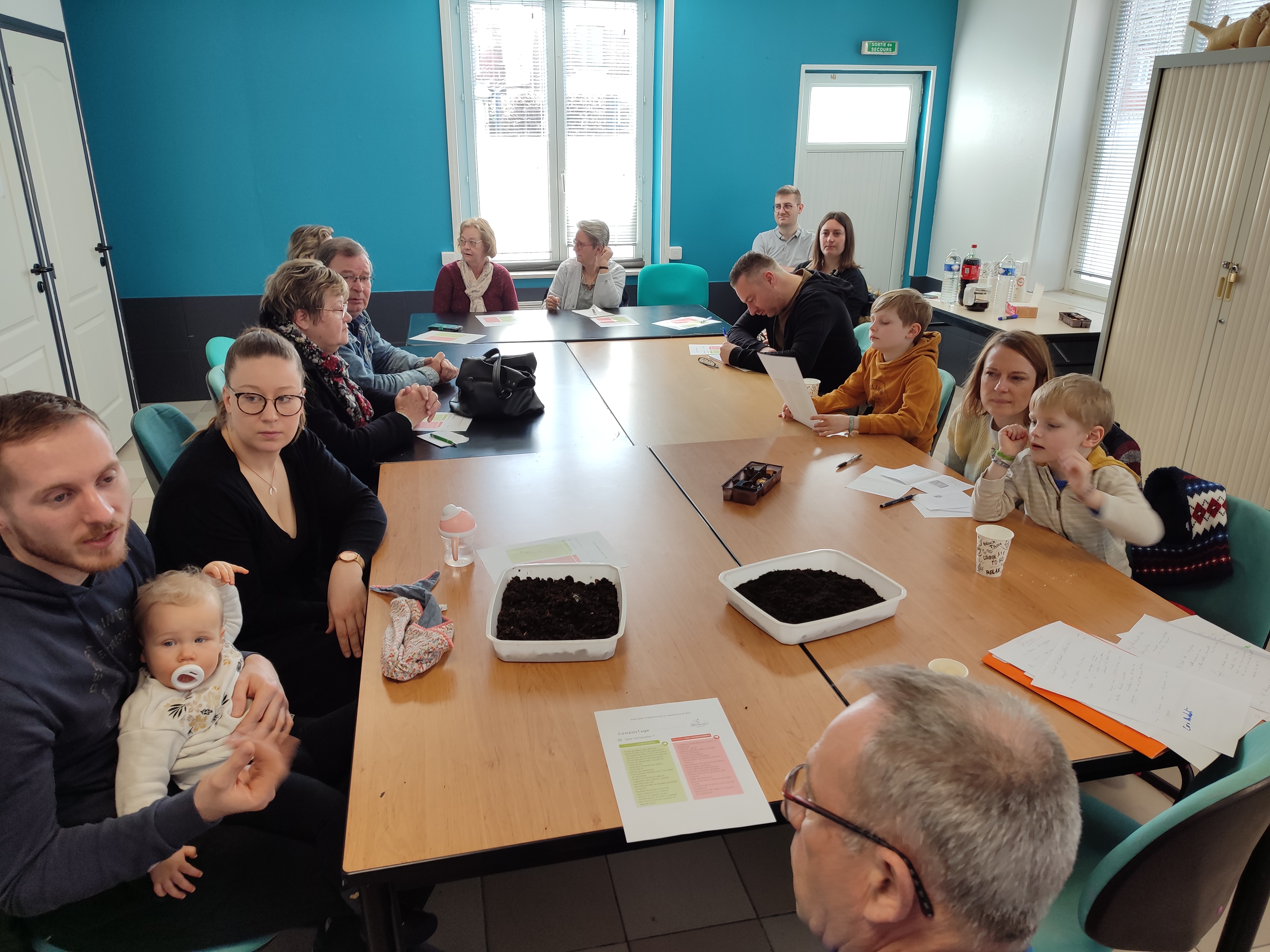 Les ateliers COMPOSTAGE